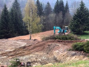 Baustellenfortschritt Projekt TIMEOUT mit FLAIR am Semmering - KW 18